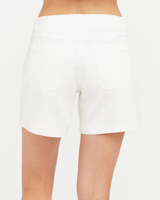 SPANX Twill Pull-on Shorts for Women