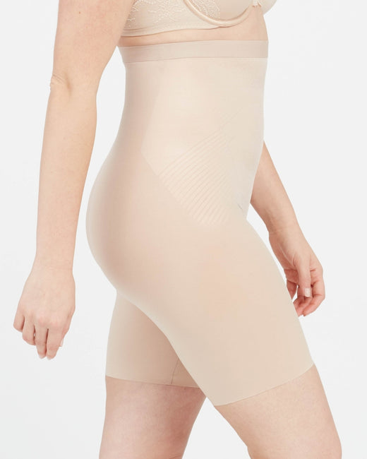 Spanx Womens Thinstincts High-Waisted Mid Thigh Short 
