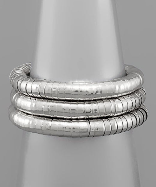 8MM Slinky Bracelet Set