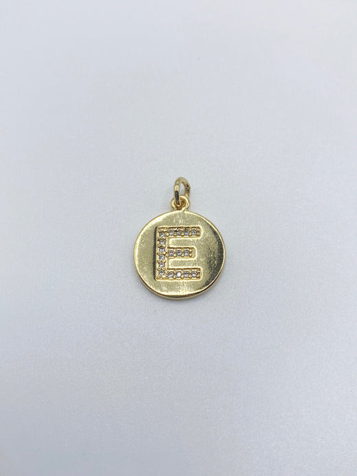 Initial Charm - Pave Circle