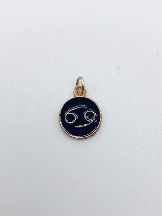 Charm Bar - Black Zodiac Charm