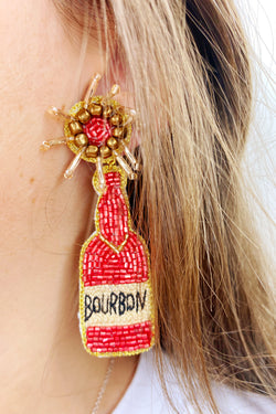 Bourbon Boozy Earrings