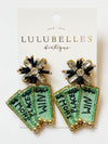 Derby Win Place Show Earrings