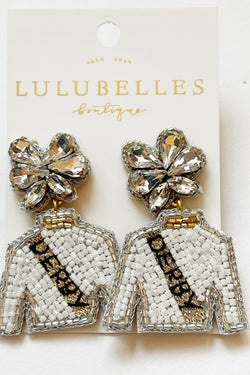 Derby Horseshoe Earrings – Lulubelles Boutique