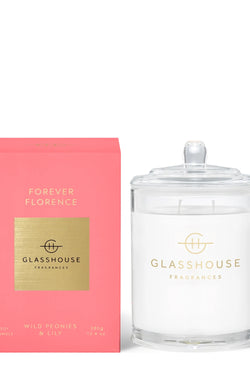13.4 oz, Forever Florence Glasshouse Candle