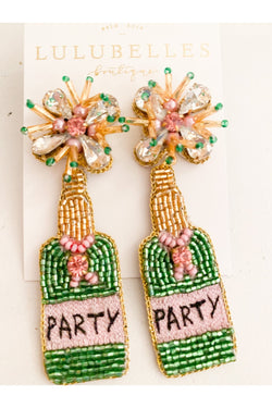 Champagne Party Boozy Earrings
