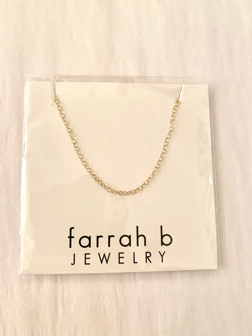 Farrah B Gold-Filled Adjustable Chain