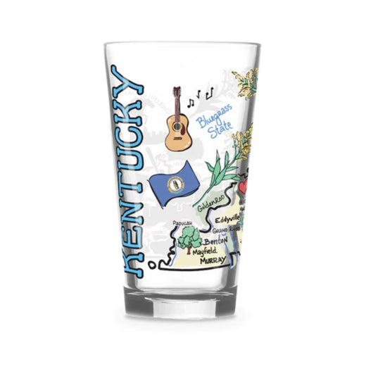 Kentucky 16oz Pint Glass