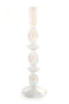 Spindle Candlestick- Iridescent