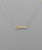 Horoscope Necklace