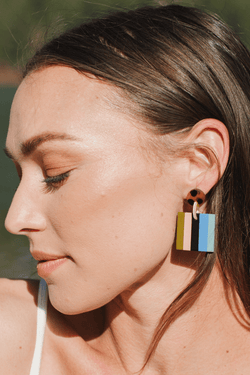 Cristobal Horn Dangle Earrings