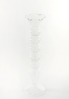 Stacked Bubbles Candle Stick-Clear