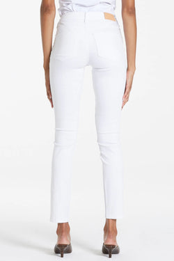 Gisele Optic White High Rise Skinny Jeans