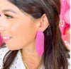 Fuchsia Jelly Earrings