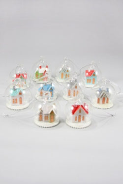 Frosty Abode Snow Globe