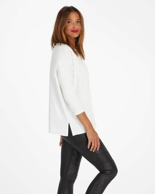 Spanx, White Dolman Sleeve Sweatshirt – Lulubelles Boutique