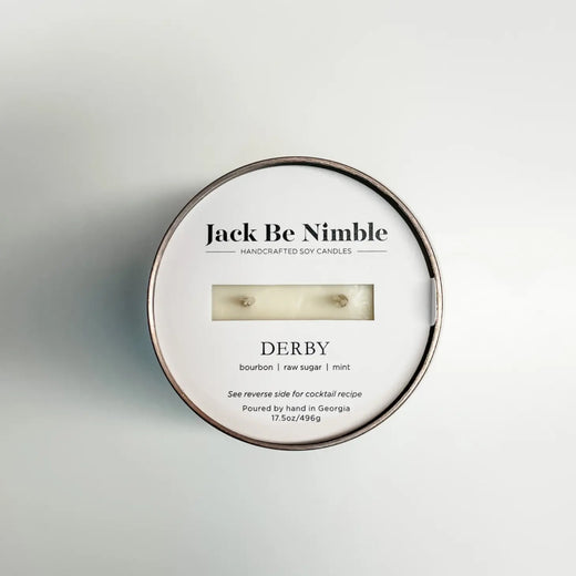 17.5oz Derby Metallic Bronze Scented Soy Candle
