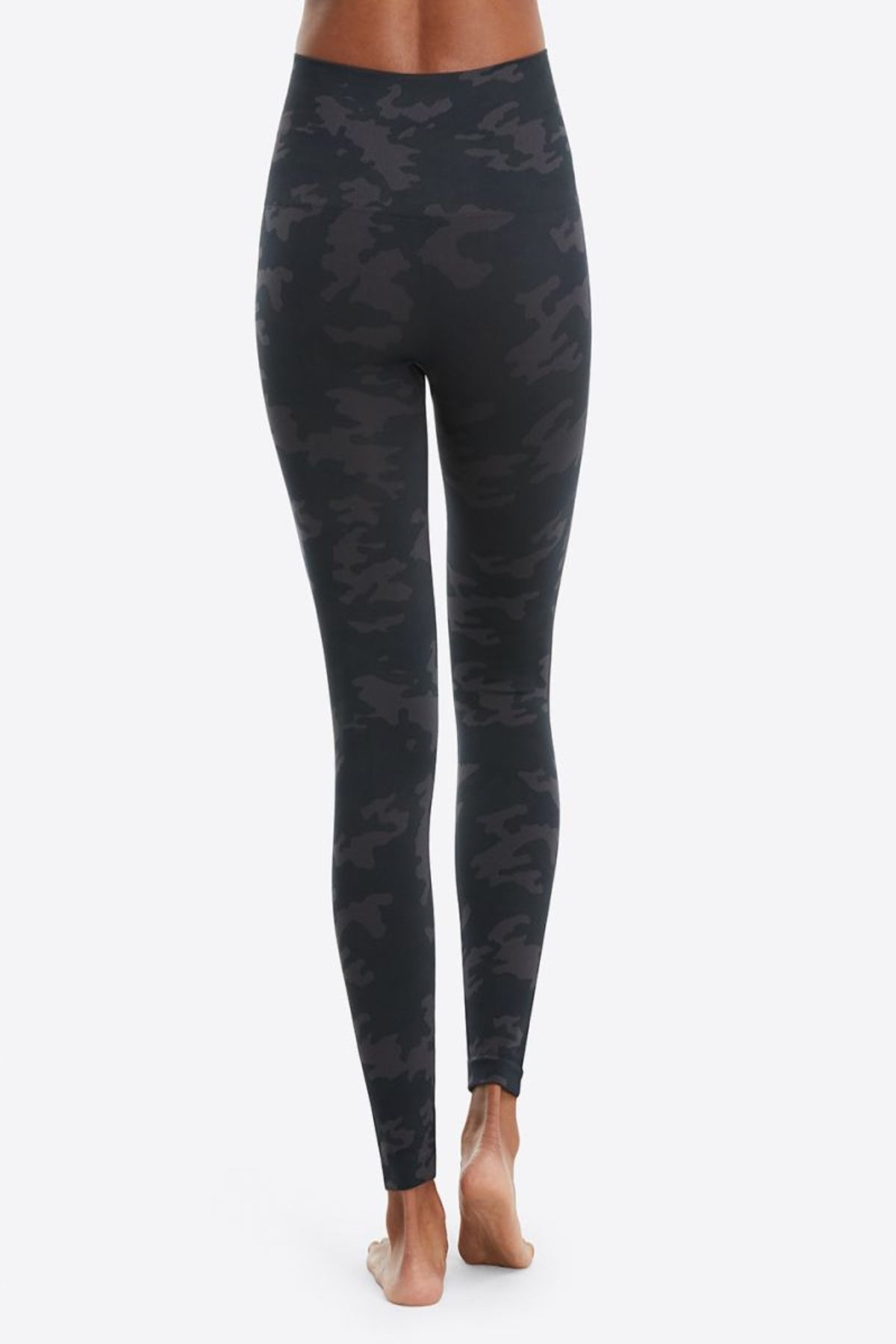 Spanx Look at Me Now Leggings, Black Camo