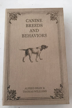 Canine Breeds And Behaviors Canvas Storage Book