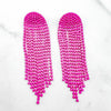 Fuchsia Jelly Earrings