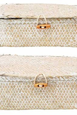 Woven Seagrass Box Large