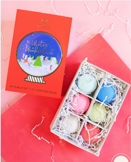 Winter Wonderland Set Of 6 Bath Bomb Set