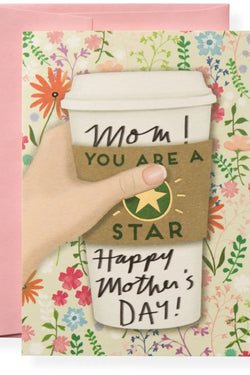Star Mom Greeting Card