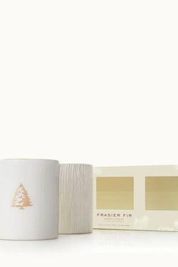 Frasier Fir Gilded Poured Candle Trio Set