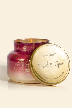 19oz Tinsel & Spice Glimmer Signature Jar
