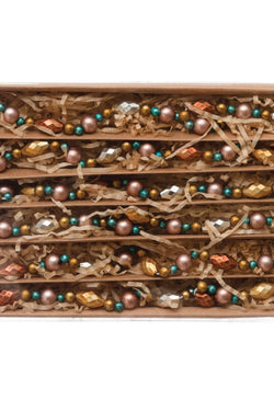 Glass Gold Multicolor Garland